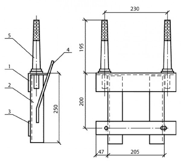 ОГ-1 басының сызбасы