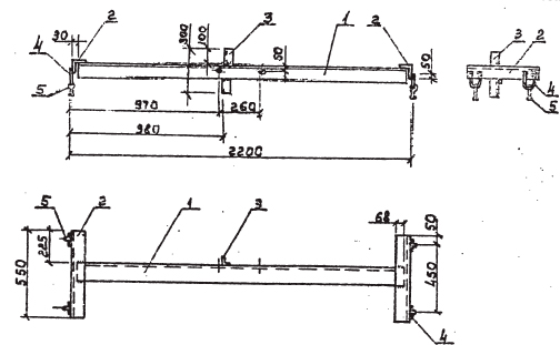 ТМ-22 траверстерінің сызбасы ТМ-22 траверстерінің сызбасы