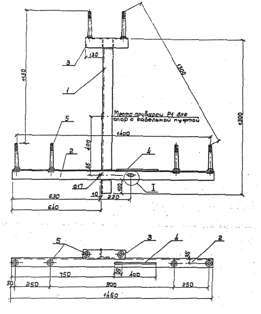Чертеж траверсы ТМ-3 Чертеж траверсы ТМ-3