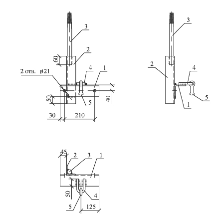 Чертеж траверсы ТМ-66 Чертеж траверсы ТМ-66