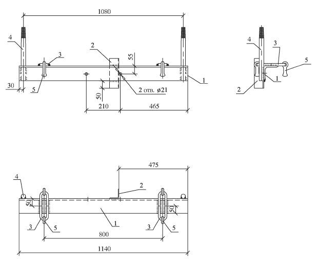ТМ-71 траверстерінің сызбасы ТМ-71 траверстерінің сызбасы