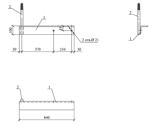 ТМ-73 траверстерінің сызбасы ТМ-73 траверстерінің сызбасы