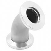 Угловые патрубки (колено) с фланцами KF (NW) под 45 градусов