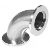 Угловые патрубки (колено) с фланцами KF (NW) под 90 градусов