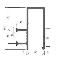 Гидрошпонка ДЗС-140/50-2/40