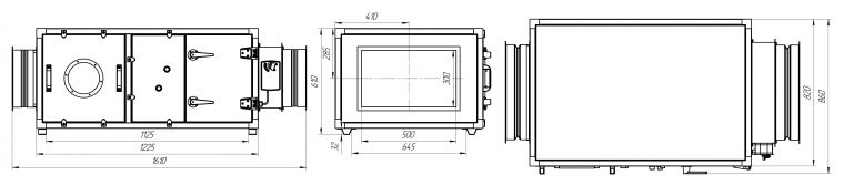 Чертеж МВУ-2,5/ПР