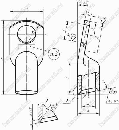 Наконечники кабельные алюминиевые