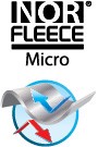 NORFLEECE MICRO Mягкий, легкий, приятный для тела материал держит тепло и отводит от тела лишнюю влагу, позволяя сохранять комфорт и оставаться сухим даже при высоких физических нагрузках. Специально разработанная дышащая ткань отлично регулирует тепло Вашего организма, отводя от тела лишний жар и сохраняя его в тепле.