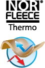 NORFLEECE THERMO Разработан для максимального комфорта в условиях холодной погоды. Это сверхлегкий и дышащий материал, обеспечивающий отличную мобильность, а высококачественная технология теплоизоляции регулирует тепло Вашего тела, снижая вероятность перегрева или замерзания.